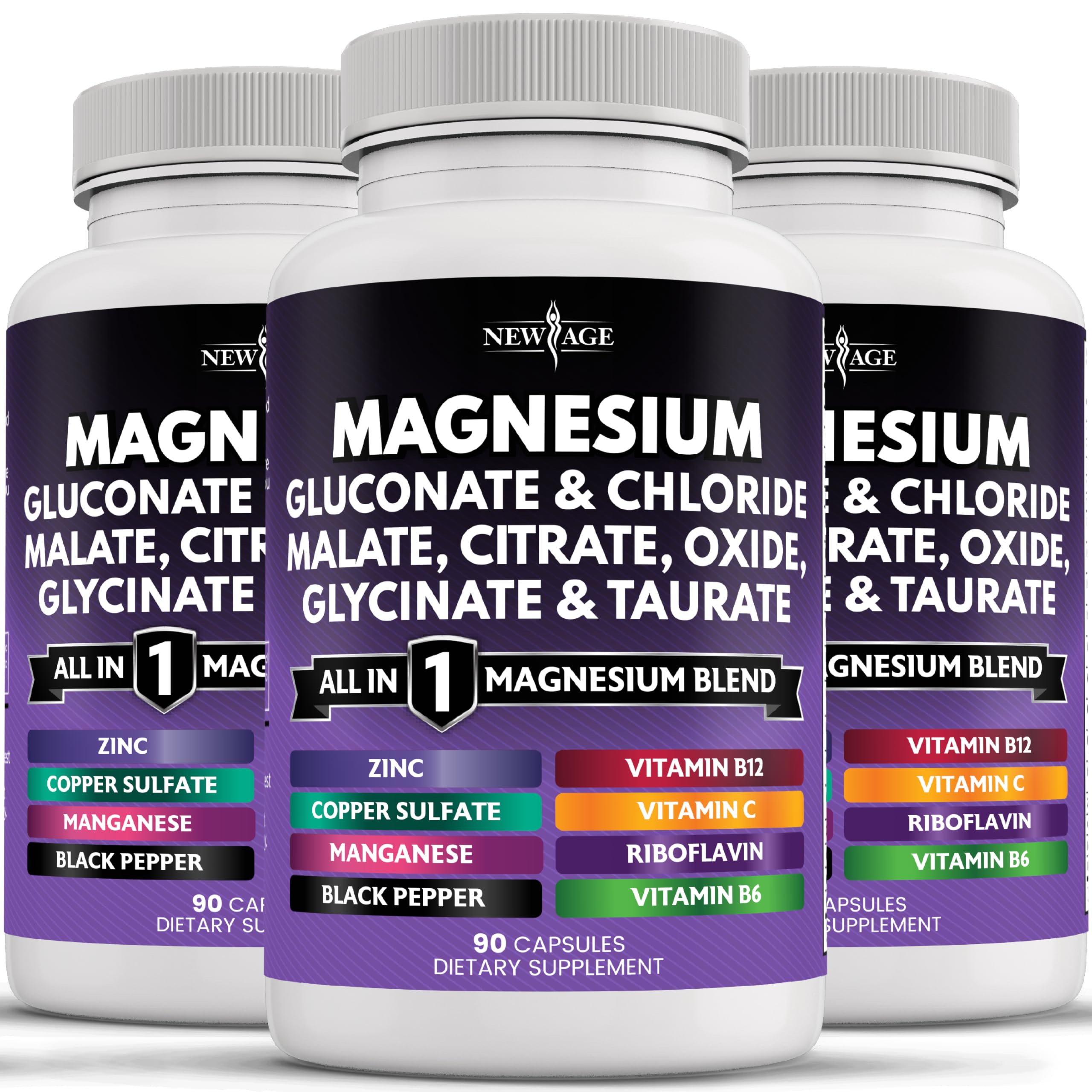 NEW AGE Manganese Complex Supplement 340g front view