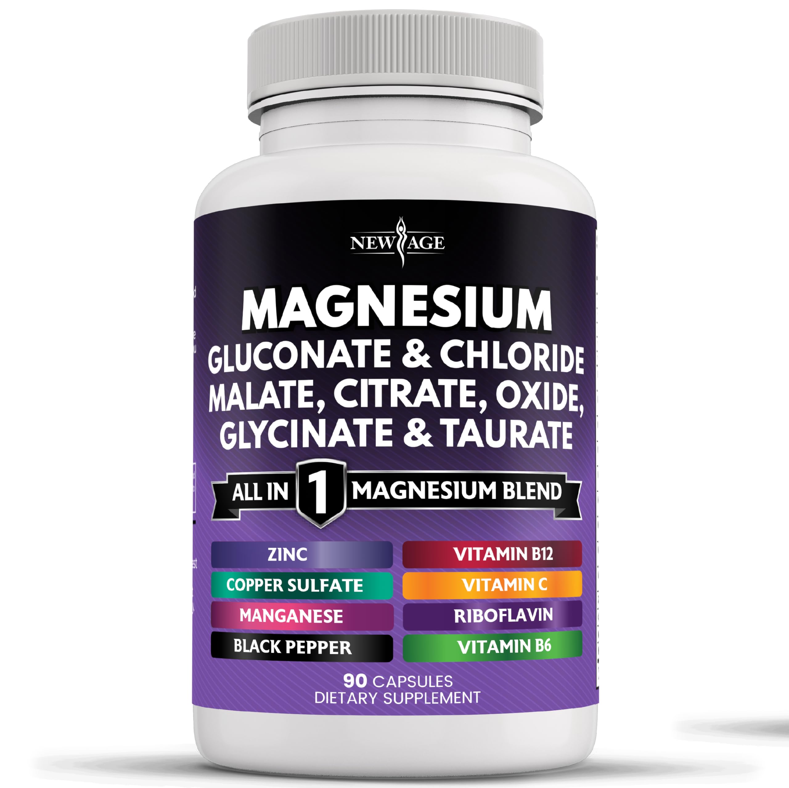 NEW AGE Manganese Complex Supplement front view packaging