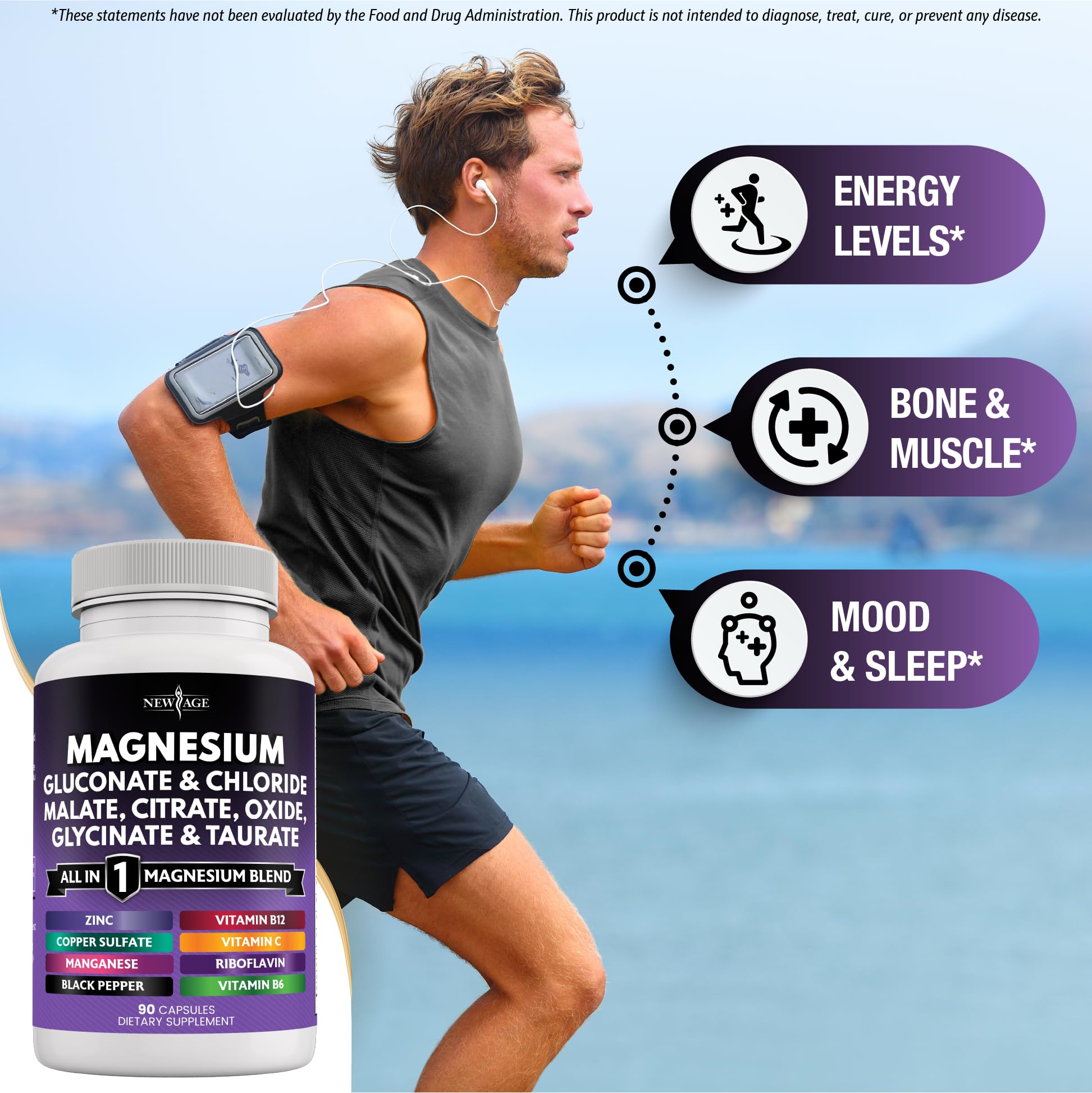 NEW AGE Manganese Complex Supplement ingredients list