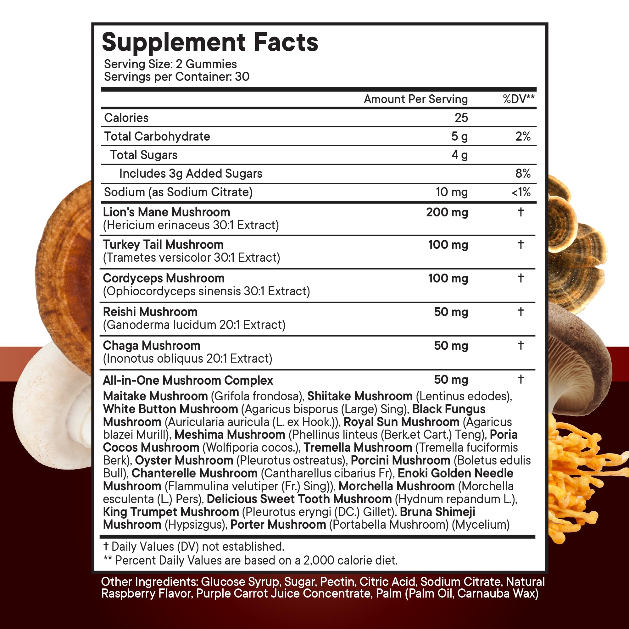 NEW AGE Mushroom Supplement Gummies in a lifestyle scene