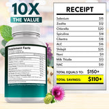 NEW AGE Noni 11-in-1 Zeolite Capsules with measuring scoop