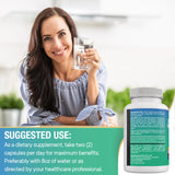 NEW AGE Quercetin with Bromelain supplement bottle with a measuring spoon