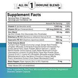 NEW AGE Quercetin with Bromelain supplement capsules on a wooden surface