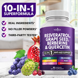 NEW AGE Resveratrol with Berberine Supplement in a lifestyle setting