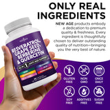 NEW AGE Resveratrol with Berberine Supplement packaging