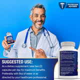 NEW AGE Sea Moss Capsules opened bottle with capsules visible