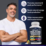 NEW AGE Shilajit Supplement with Licorice Root ingredients list