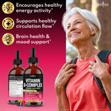 NEW AGE Sublingual B Complex Drops 2 oz back view