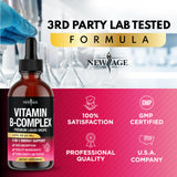 NEW AGE Sublingual B Complex Drops 2 oz lifestyle scene