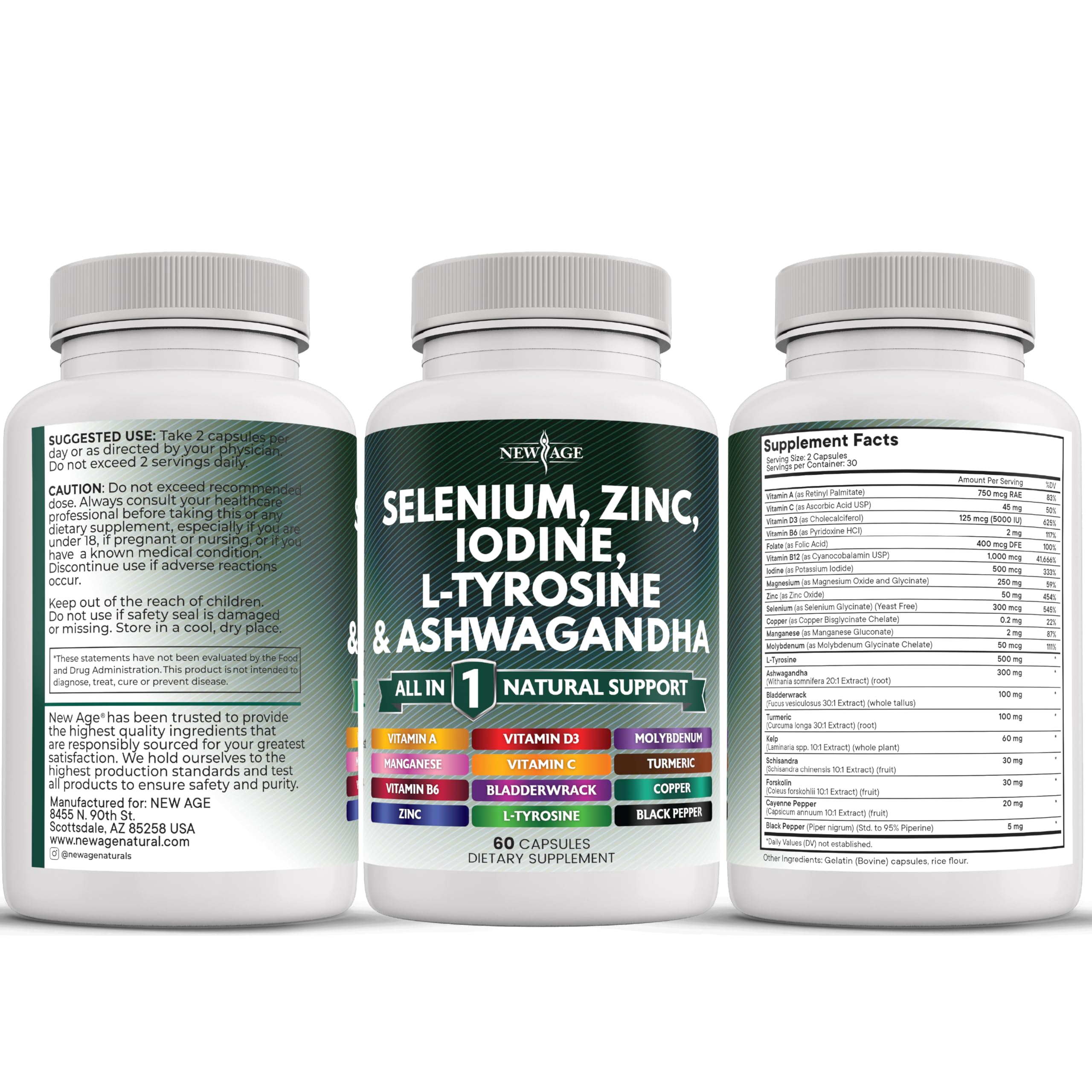 NEW AGE Thyroid Complex supplement lifestyle scene