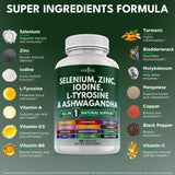 NEW AGE Thyroid Complex supplement side view