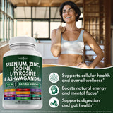 NEW AGE Thyroid Extracts Supplement bottle with ingredients list