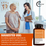 NEW AGE Turmeric Capsules lifestyle scene on kitchen counter