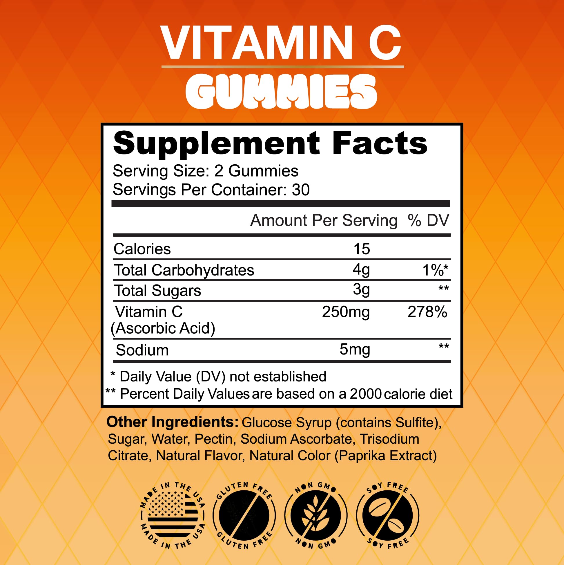 NEW AGE Vitamin C Gummies lifestyle scene with fruit