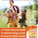NEW AGE Vitamin C Gummies nutritional information on back