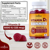 NEW AGE Vitamin D3 Gummies bottle with label