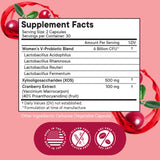 NEW AGE Women's Vaginal Probiotic 30 Capsules back view