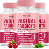 NEW AGE Women's Vaginal Probiotic 90 capsules front view