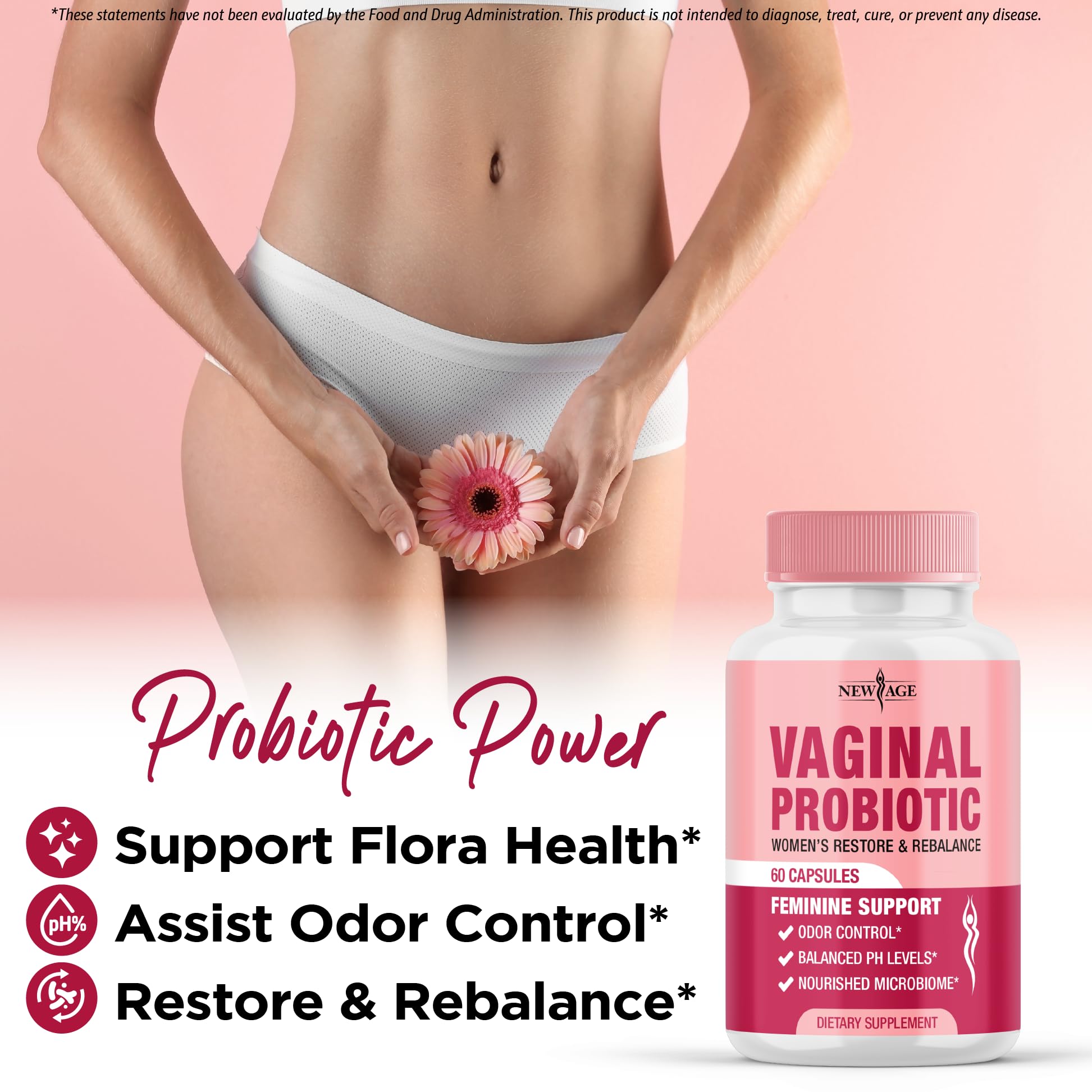 NEW AGE Women's Vaginal Probiotic ingredients list