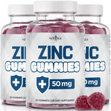 NEW AGE Zinc Gummies front view, 60 count packaging