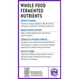New Chapter Advanced B Complex 5000% Daily Value supplement on a wooden table