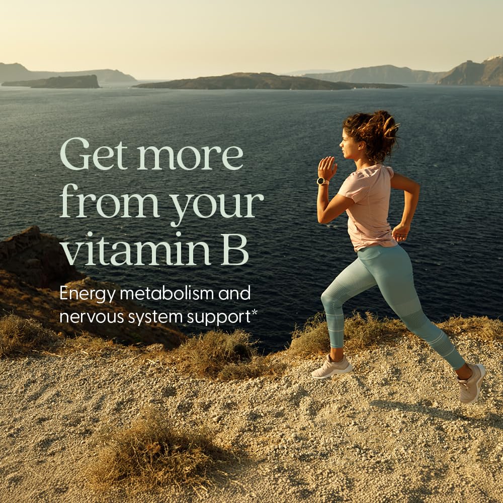 New Chapter Advanced B Complex 5000% Daily Value supplement side view