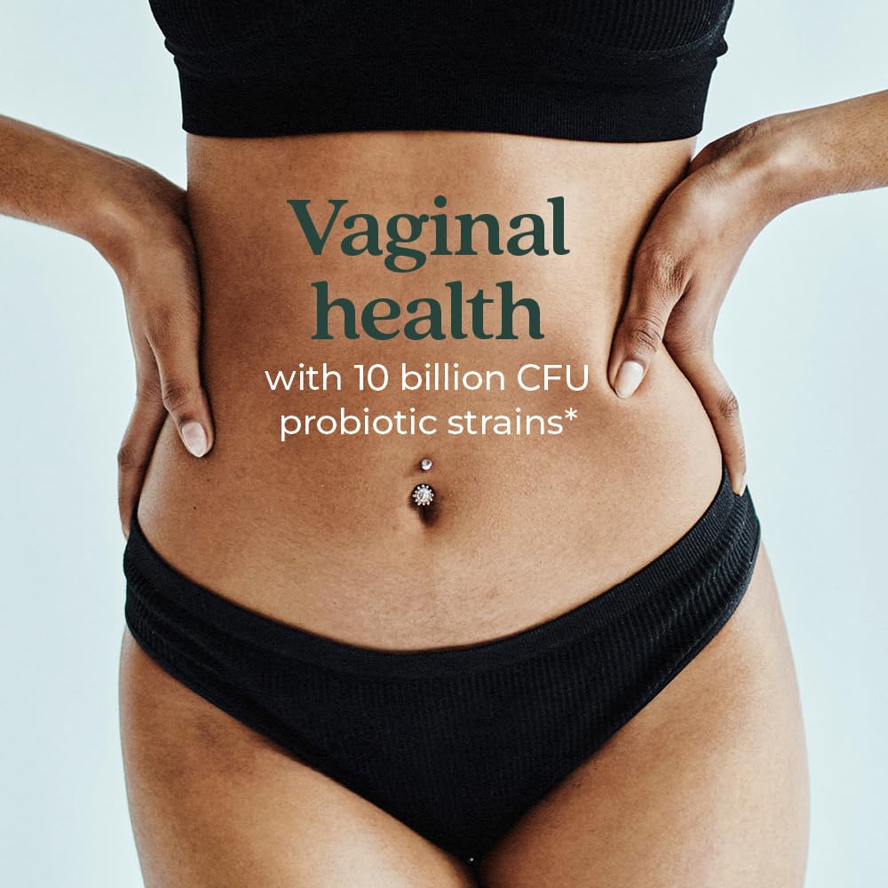 New Chapter All-Flora Probiotic Women's Daily capsule in hand