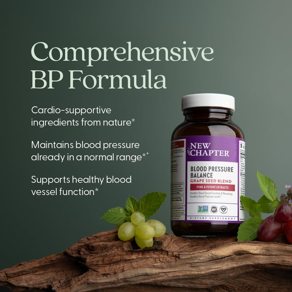 New Chapter Blood Pressure Take Care supplement packaging