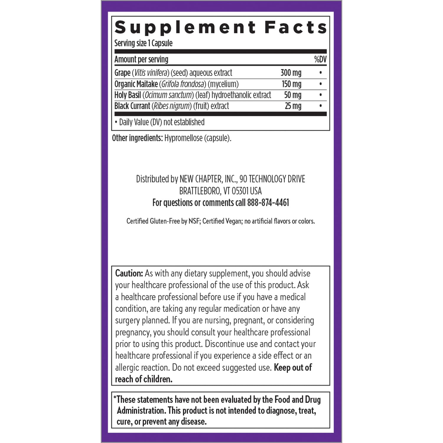 New Chapter Blood Pressure Take Care supplement with fresh herbs