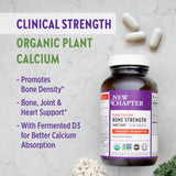 New Chapter Calcium Supplement side view of bottle