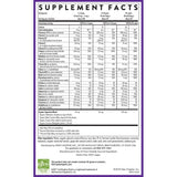 New Chapter Complete Multivitamin Liquid nutritional information