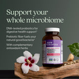 New Chapter Daily Dual Biotic Probiotic Capsules close-up of capsule