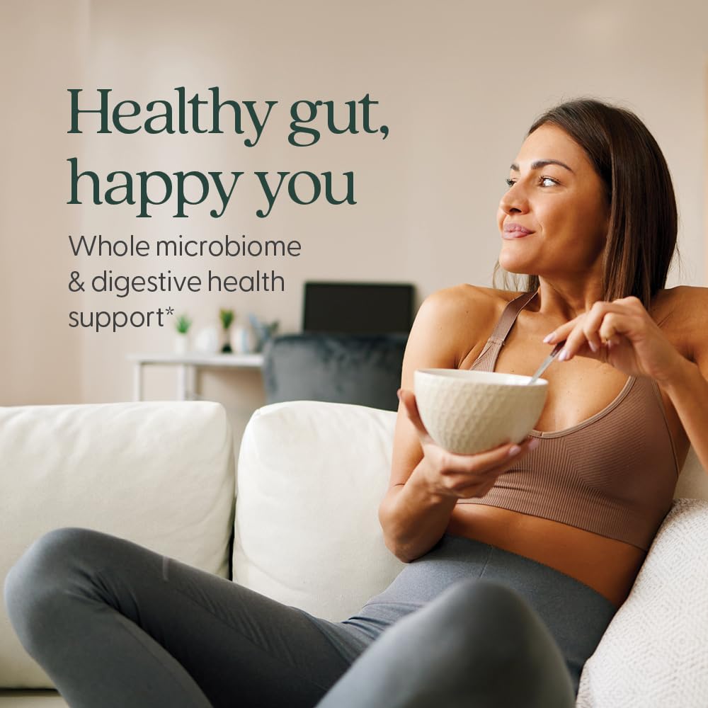 New Chapter Daily Dual Biotic Probiotic Capsules side view