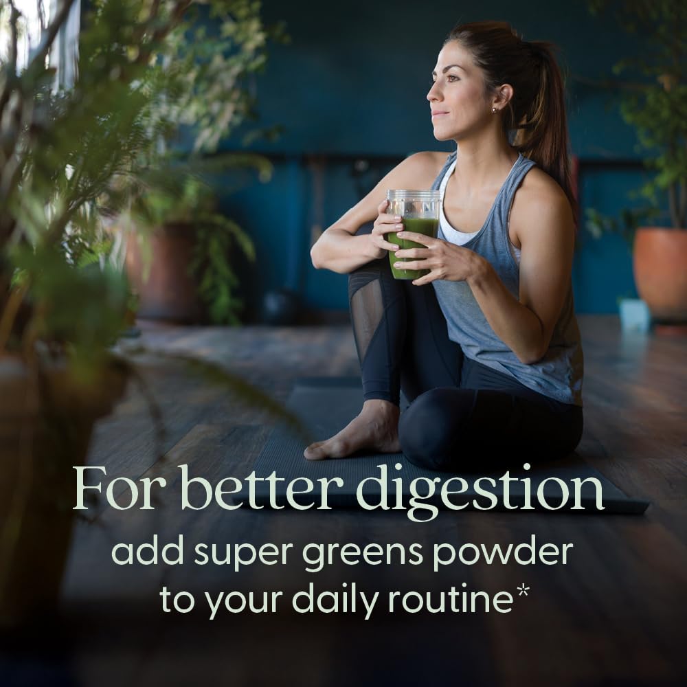 New Chapter daily Super Greens Powder 300g packaging