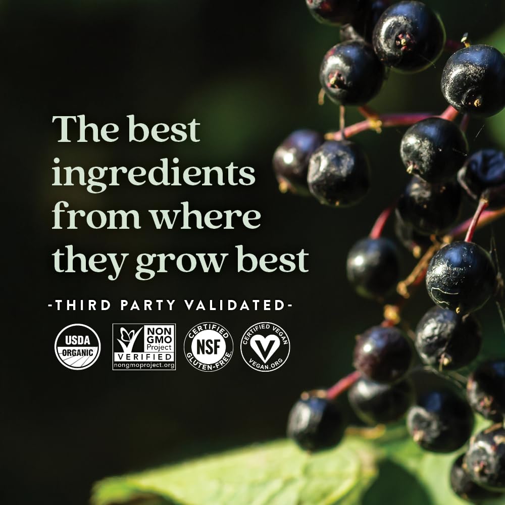 New Chapter Elderberry Gummies for Kids ingredients list