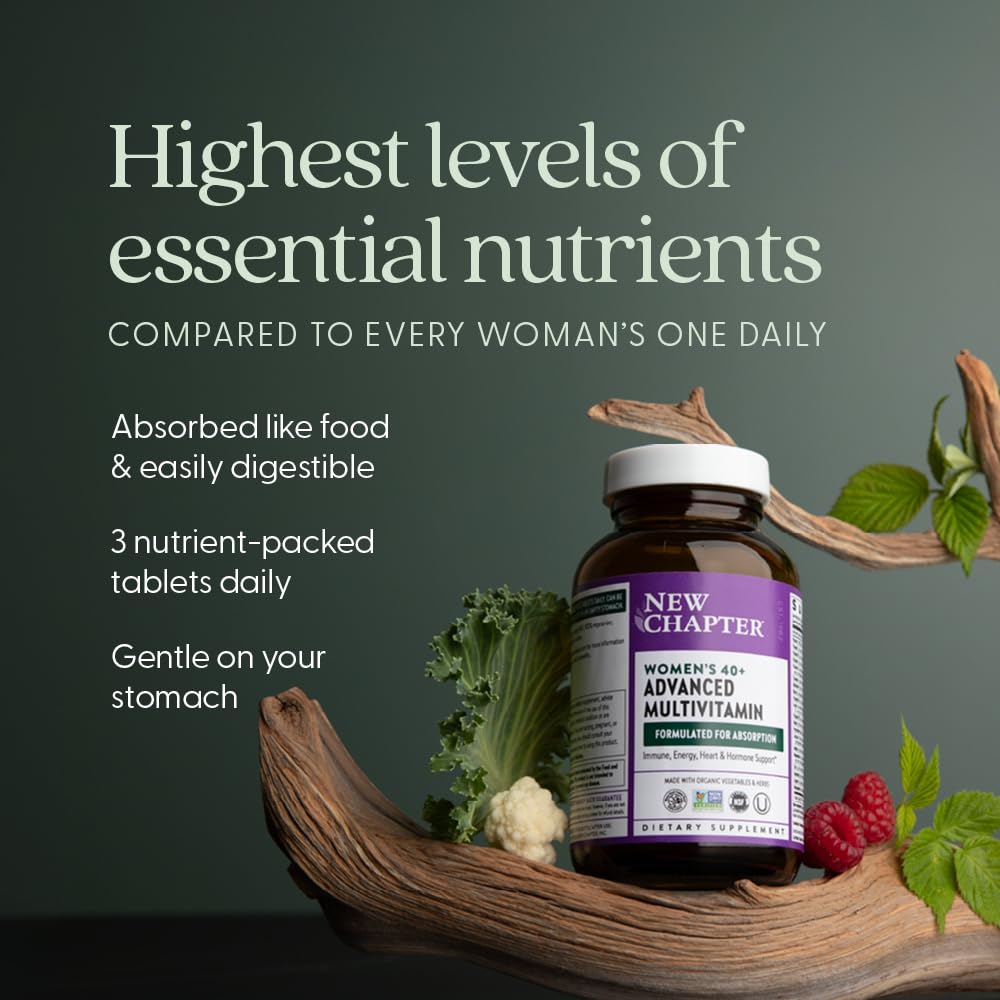 New Chapter Every Woman II multivitamin lifestyle scene with a woman