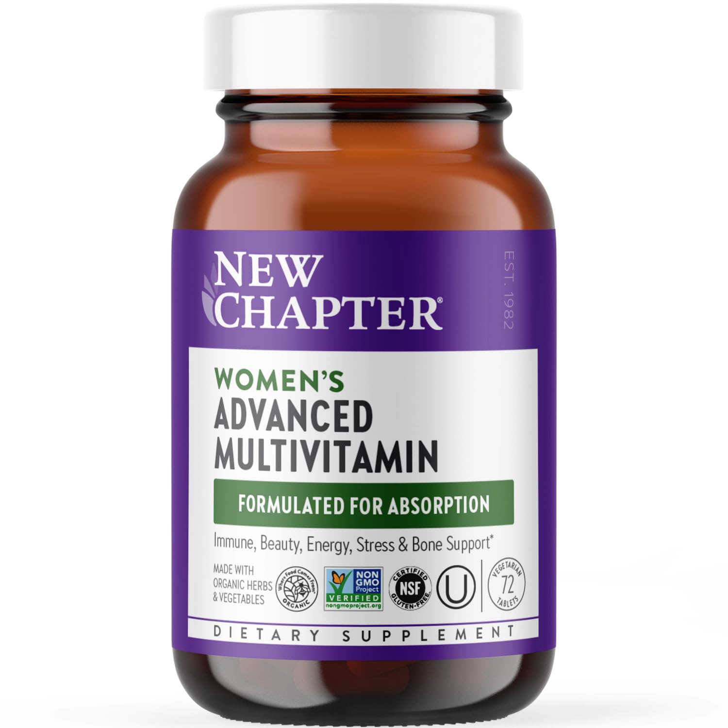 New Chapter Every Woman Multivitamin 60 Capsules front view