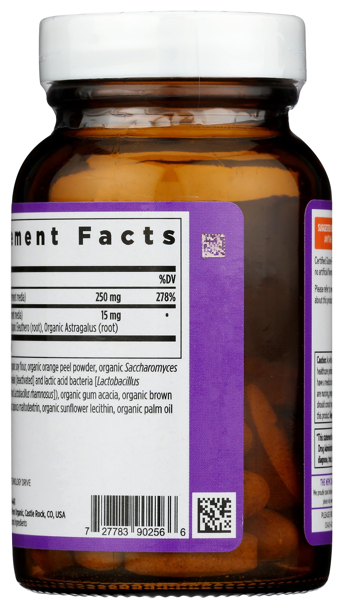 New Chapter Fermented Vitamin C 30 Count packaging