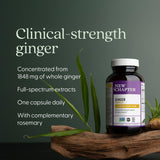 New Chapter Ginger Force 1848mg herbal supplement capsules packaging