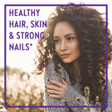 New Chapter Hair Skin & Nails Vitamins back view with ingredient list