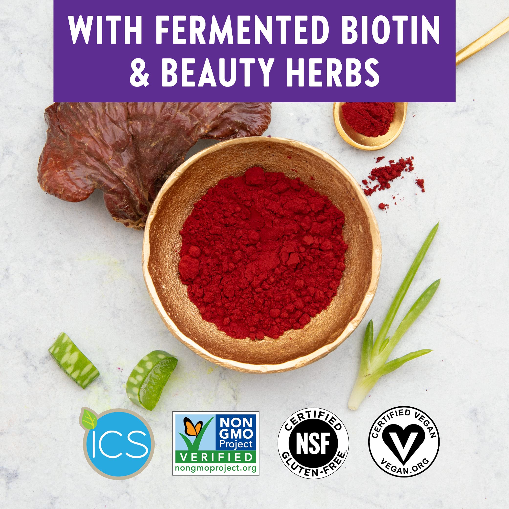 New Chapter Hair Skin & Nails Vitamins with organic algae
