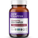 New Chapter Iron+ Whole-Food Fermented Iron Supplement bottle front view