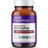 New Chapter Iron+ Whole-Food Fermented Iron Supplement front view