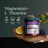 New Chapter L-Theanine & Magnesium Powder packaging details