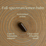New Chapter Lemon Balm Force supplement ingredients list