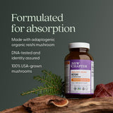 New Chapter LifeShield Reishi Mushroom Supplement with packaging
