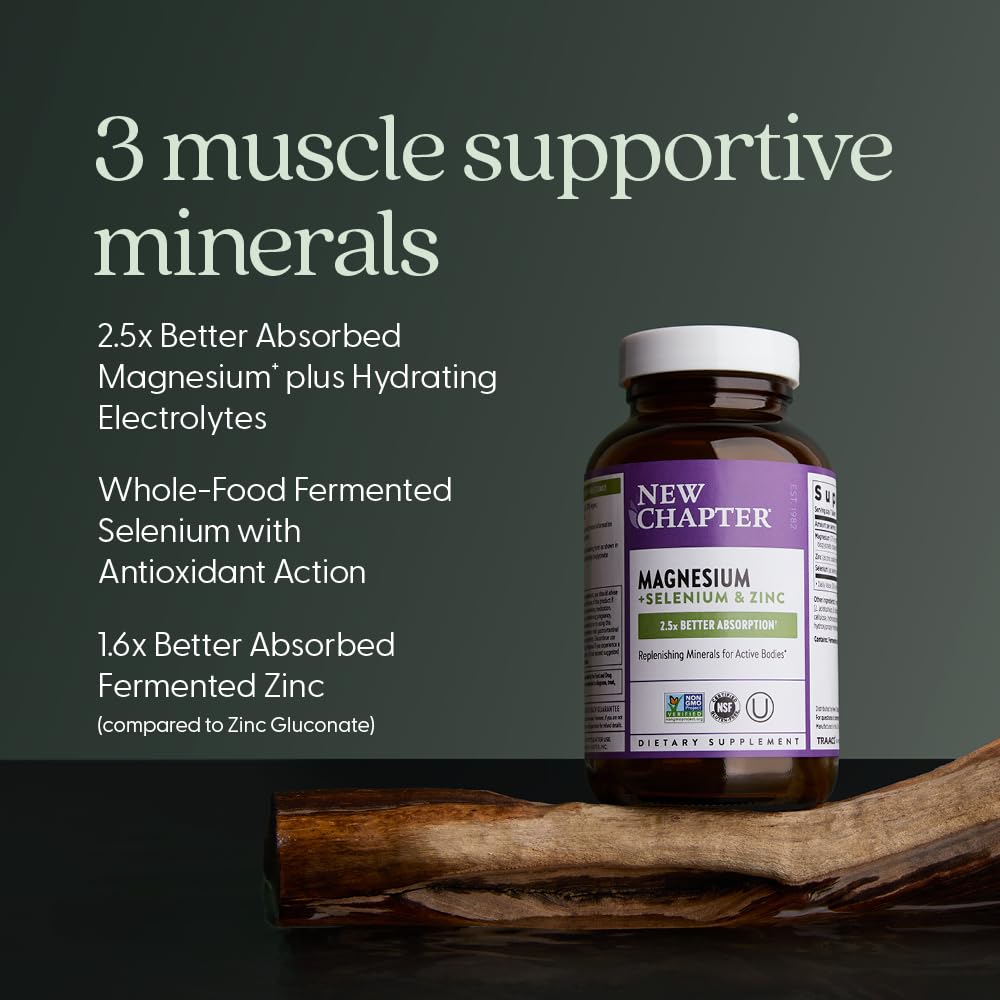 New Chapter Magnesium-Selenium-Zinc supplement back view