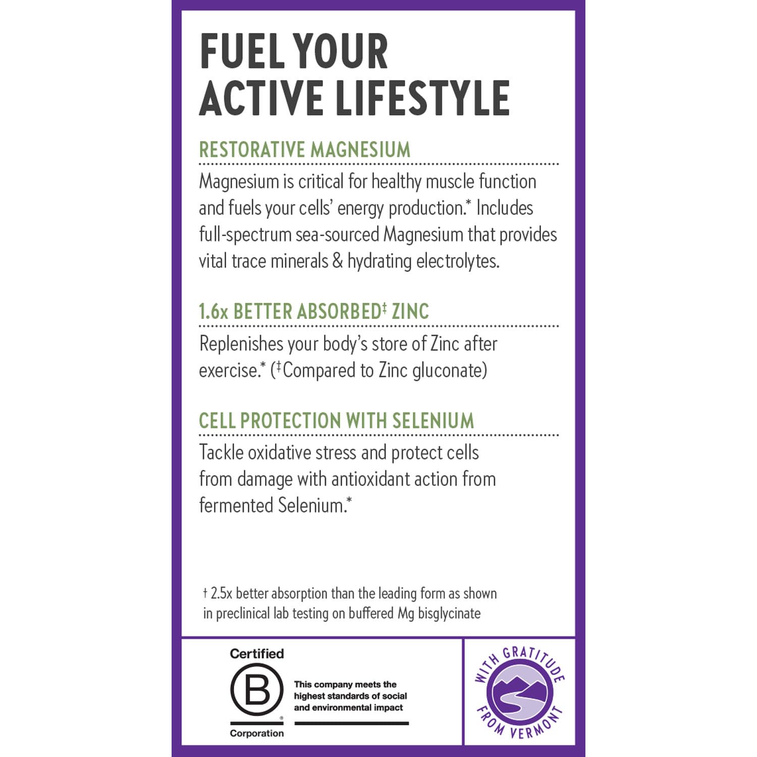 New Chapter Magnesium-Selenium-Zinc Supplement in a wellness setting