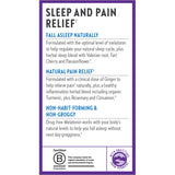 New Chapter Melatonin and Ginger Sleep Aid on a wooden table