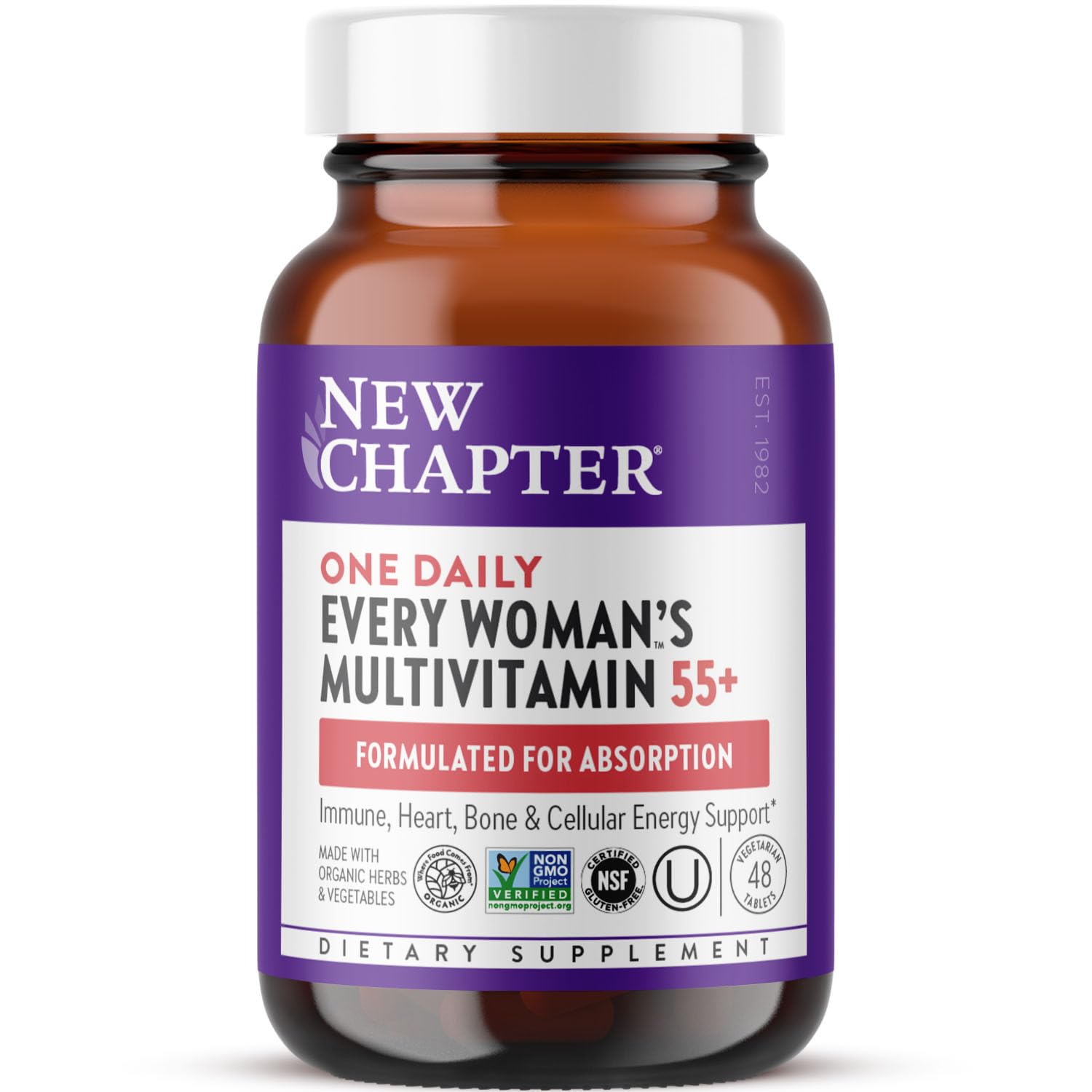 New Chapter Multivitamin for Women 55+ front view